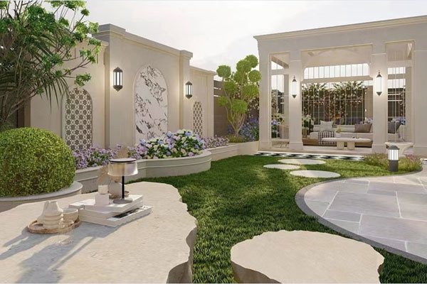 别墅花园设计施工