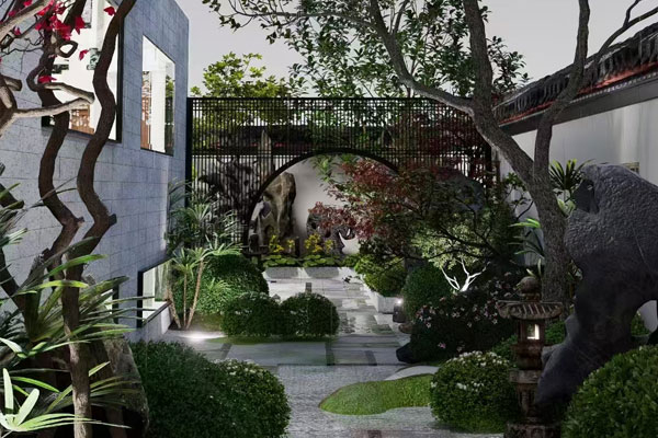 中式庭院景观设计